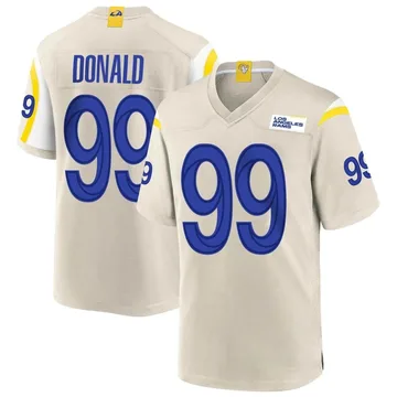 Men's Los Angeles Rams Aaron Donald Nike Black 2020 Salute To Service  Limited Jersey