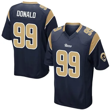 Men's Nike Aaron Donald Gold Los Angeles Rams Color Rush Legend Player  Jersey