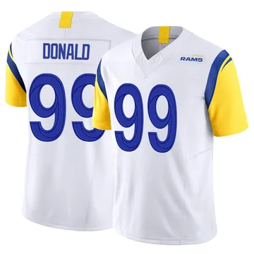 Men's Los Angeles Rams Aaron Donald Nike Gold Color Rush Vapor