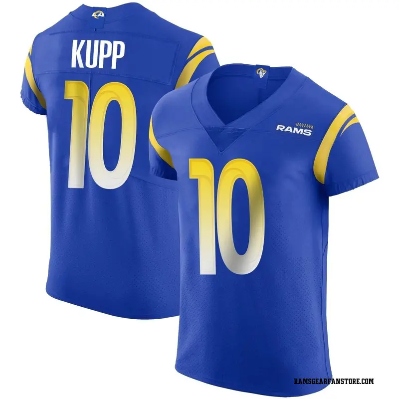 Men's Los Angeles Rams Cooper Kupp Nike Black RFLCTV Limited Jersey