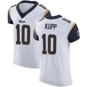 Cooper Kupp Rams Jersey Elite #18 White Vapor Untouchable Men's