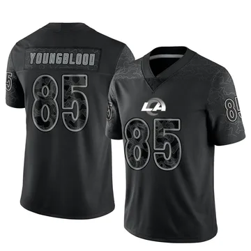 Nike Jack Youngblood Los Angeles Rams Game Bone Super Bowl LVI Bound Jersey  - Men's