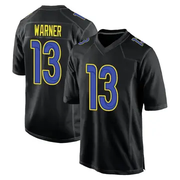 White Kurt Warner Jersey Los Angeles Rams Limited Vapor Untouchable Jerseys