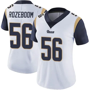 Christian Rozeboom Youth Nike Royal Los Angeles Rams Custom Game Jersey Size: Medium