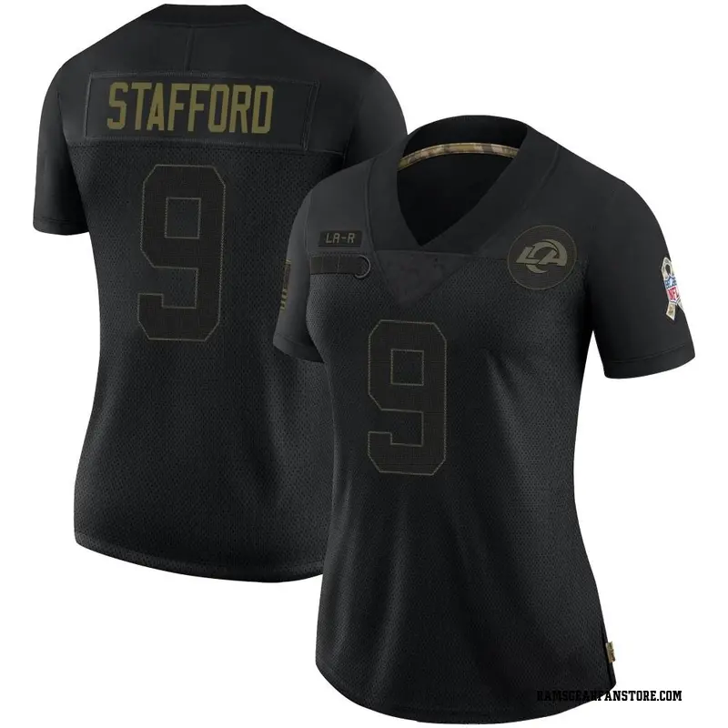 Nike Matthew Stafford Los Angeles Rams Legend Gold Color Rush Jersey -  Women's