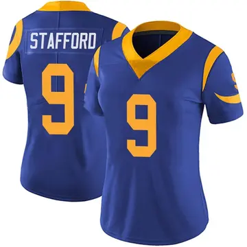 Nike Rams 9 Matthew Stafford Bone Vapor Untouchable Limited Men Jersey