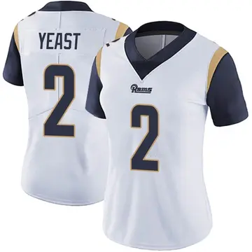 Nike Russ Yeast Los Angeles Rams Legend Gold Color Rush Jersey - Women's