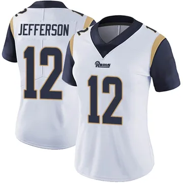 Nike Van Jefferson Los Angeles Rams Limited White Vapor Untouchable Jersey  - Men's