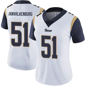 Los Angeles Rams Nike Game Alternate Jersey - White - Taylor Rapp