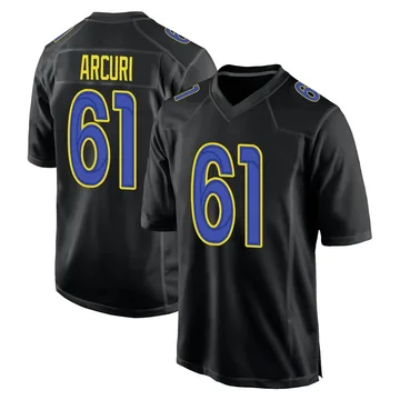 AJ Arcuri Men's Nike Los Angeles Rams Bone Custom Game Jersey - Yahoo  Shopping