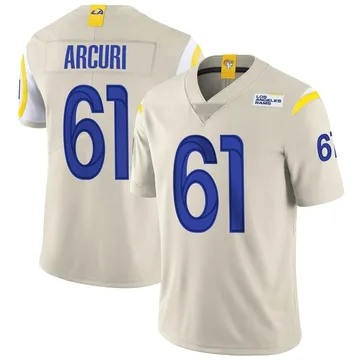 AJ Arcuri Men's Nike Los Angeles Rams Bone Custom Game Jersey - Yahoo  Shopping