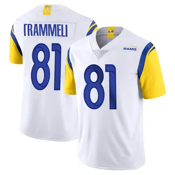 Austin Trammell Women's Nike Los Angeles Rams Bone Custom Game Jersey