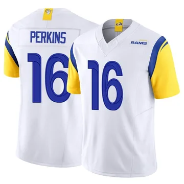 Nike Bryce Perkins Los Angeles Rams Game White Jersey - Youth