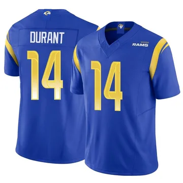 Men's Nike Cobie Durant Royal Los Angeles Rams Game Player Jersey