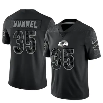 Jake Hummel Women's Nike Los Angeles Rams Bone Custom Game Jersey