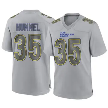 Jake Hummel Women's Nike Los Angeles Rams Bone Custom Game Jersey