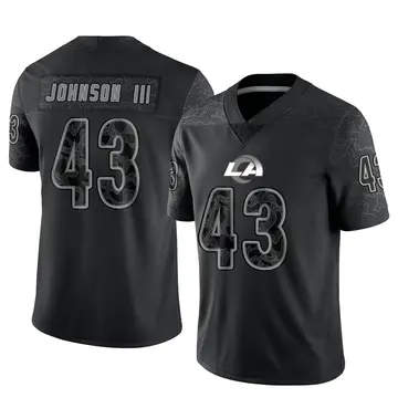 Nike Los Angeles Rams No43 John Johnson III Navy Blue Team Color Men's Stitched NFL 100th Season Vapor Limited Jersey