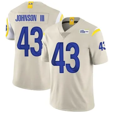 Nike Los Angeles Rams No43 John Johnson III Gray Men's Stitched NFL Limited Inverted Legend 100th Season Jersey