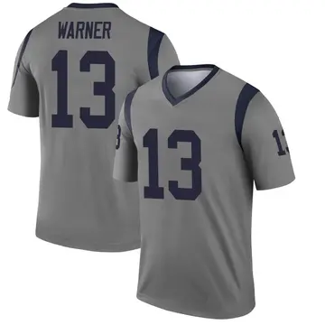 Kurt Warner Los Angeles Rams Jersey Nike Youth XL Blue Gold #13