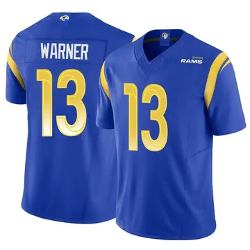 Kurt Warner Los Angeles Rams Jersey Nike Youth XL Blue Gold #13