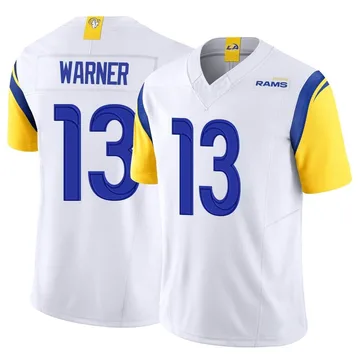 Kurt Warner Los Angeles Rams Jersey Nike Youth XL Blue Gold #13