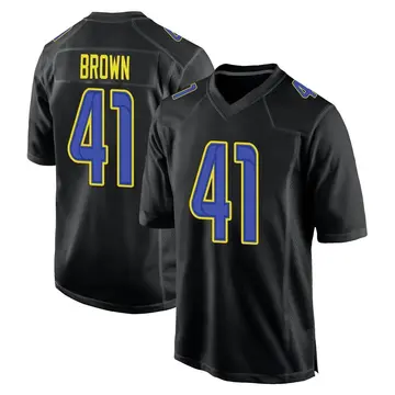 Los Angeles Rams Malcolm Brown Game Royal Mens Jersey in 2023