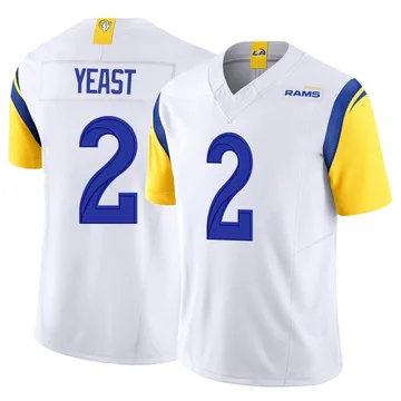 Men's Nike Russ Yeast Royal Los Angeles Rams Home Game Jersey Size: 3XL