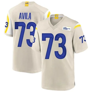 Women's Nike Steve Avila Royal Los Angeles Rams Home Game Jersey Size: Extra Large